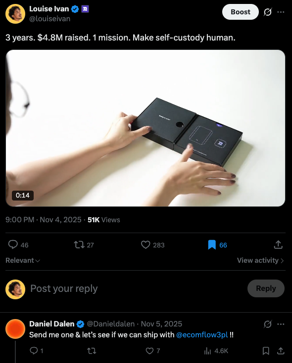 The viral post itself