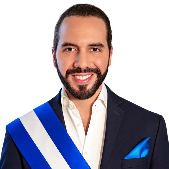 Official portrait of Nayib Bukele